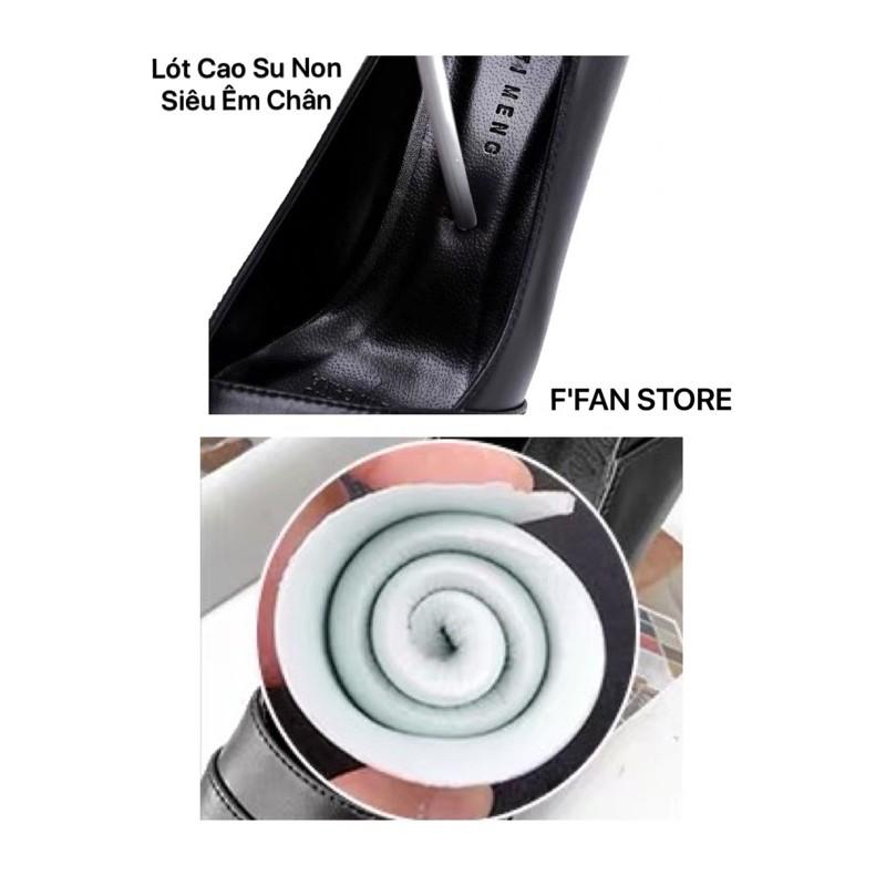Giày Bệt Mũi Vuông Da Mềm Giày Công Sở Đơn Giản FFAN STORE