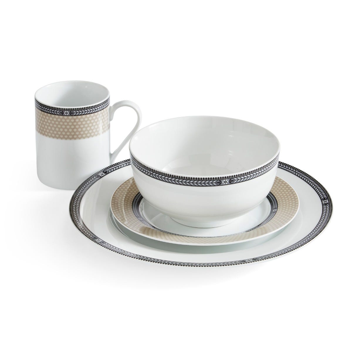 Portmeirion Home Bộ bát 16 món Vintage Chic Nhập khẩu Anh Quốc
