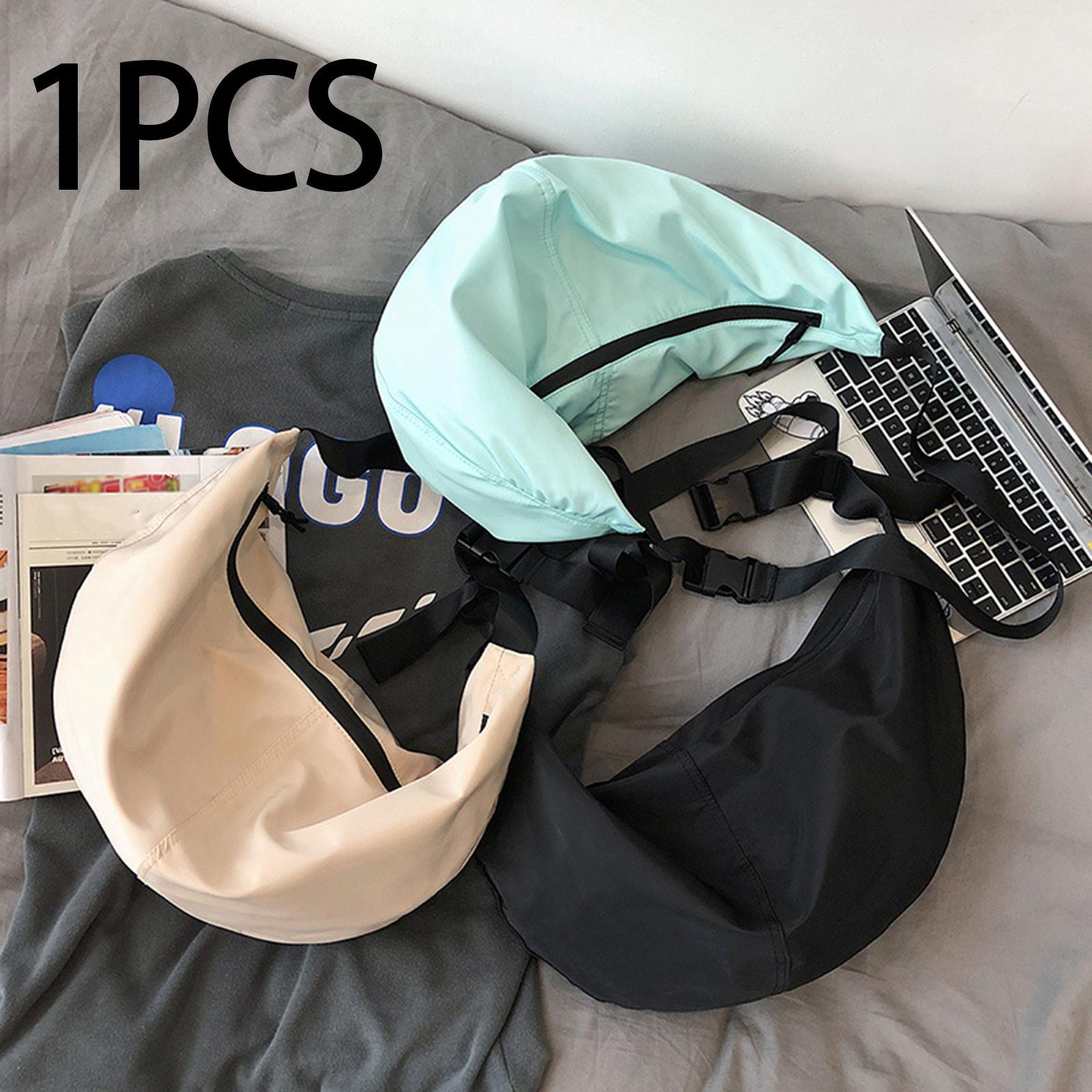 Shoulder Bag Handbag Adult Unisex Casual Shoulder Daypack Pouch Large Capacity Crossbody Bag Dumpling Bag for Outdoor Vacation Walking Beach
