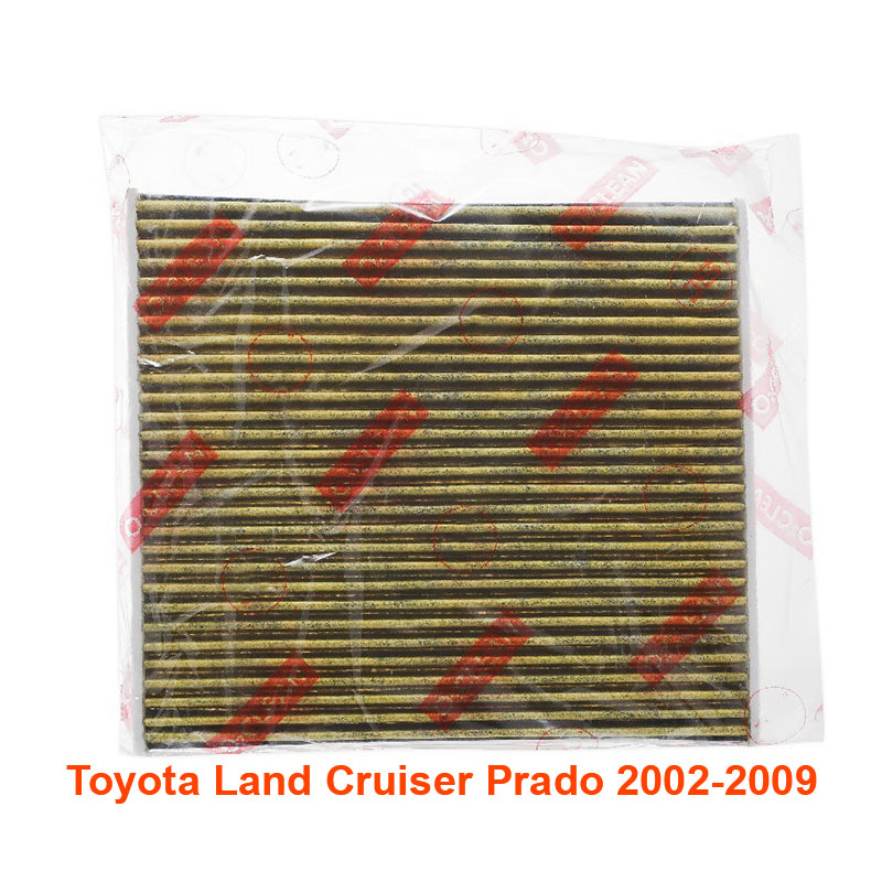 Lọc gió điều hòa cho xe Toyota Land Cruiser Prado 2002, 2003, 2004, 2005, 2006, 2007, 2008, 2009 87139-32010 mã AC102-14