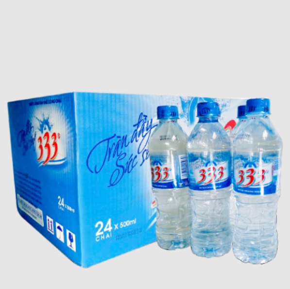 Nước uống đóng chai 333 - 500ml