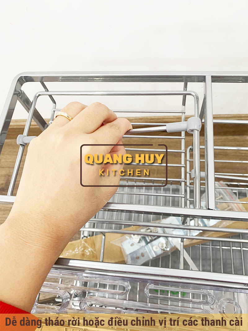 Giá để dao thớt gia vị sơn nano bảo hành han gỉ 10 năm