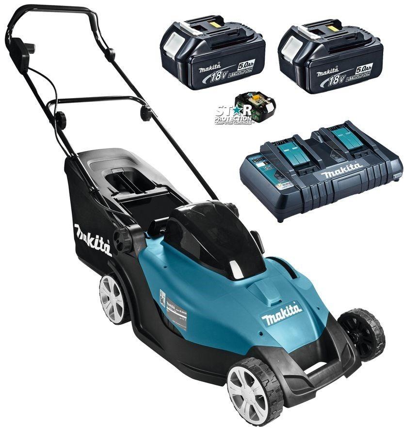 MÁY CẮT CỎ ĐẨY DÙNG PIN MAKITA DLM431PT2 - HÀNG CHÍNH HÃNG