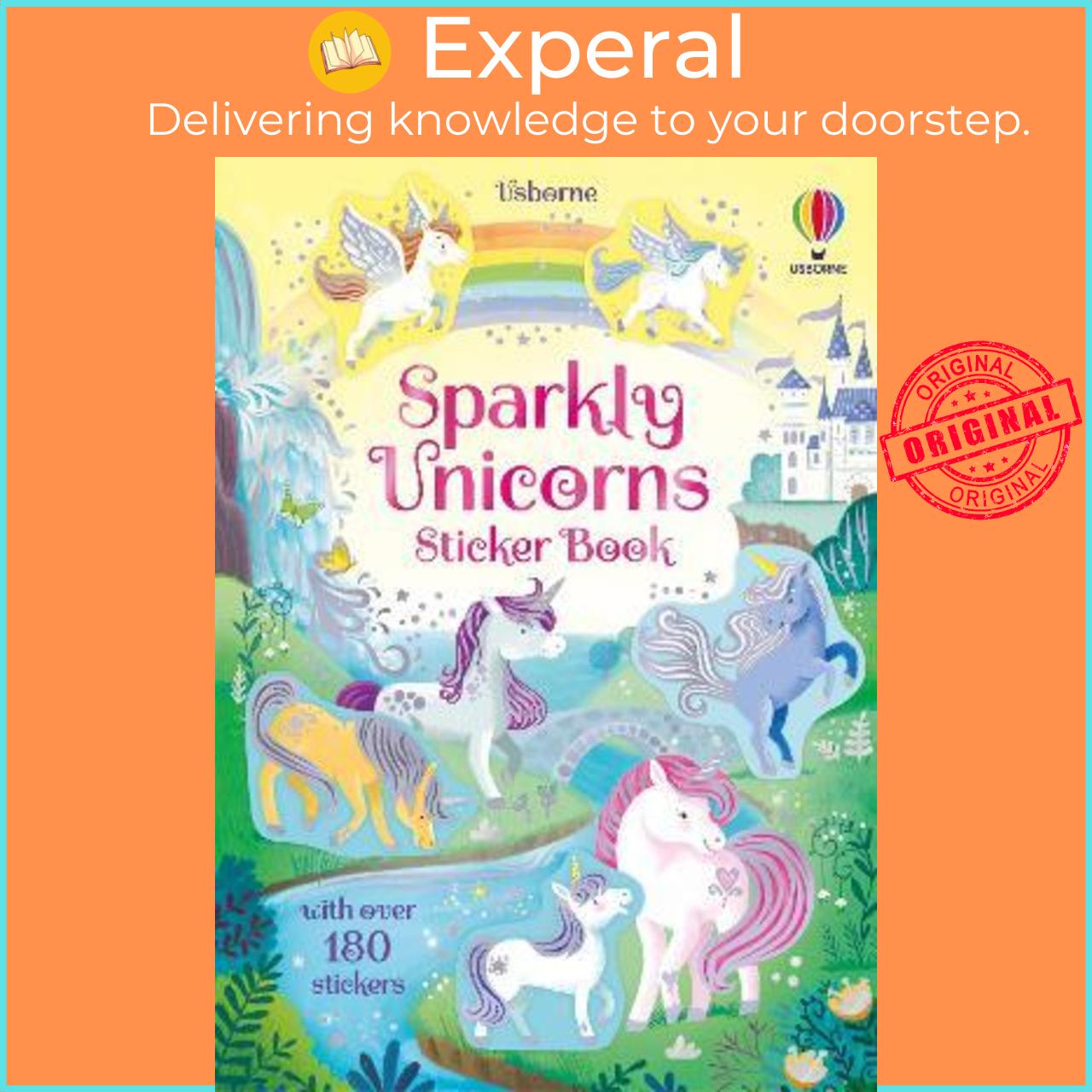 Hình ảnh Sách - Sparkly Unicorns Sticker Book by Kristie Pickersgill (UK edition, paperback)