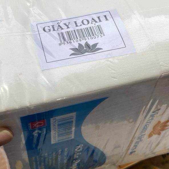 [Hàng loại 1] Giấy Vietnam Airlines siêu dai, không bụi giấy, thấm hút tốt dành cho gia đình, quán ăn, nhà hàng