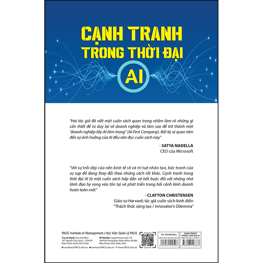 Sách PACE Books - Cạnh tranh trong thời đại AI (Competing In The Age Of AI) - Marco Iansiti, Karim R. Lakhani