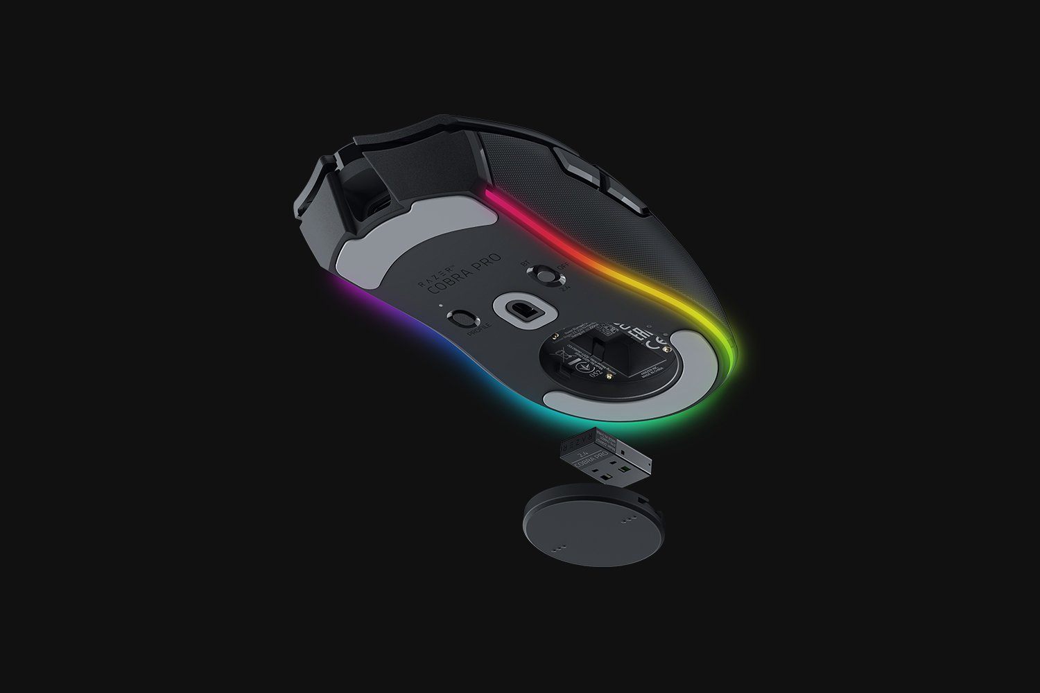 Chuột không dây Razer Cobra Pro-Ambidextrous Wireless Gaming Mouse_Mới, hàng chính hãng