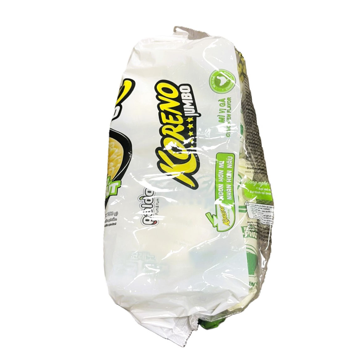 Lốc Mì vị Gà Koreno Jumbo (100G x 10 Gói)