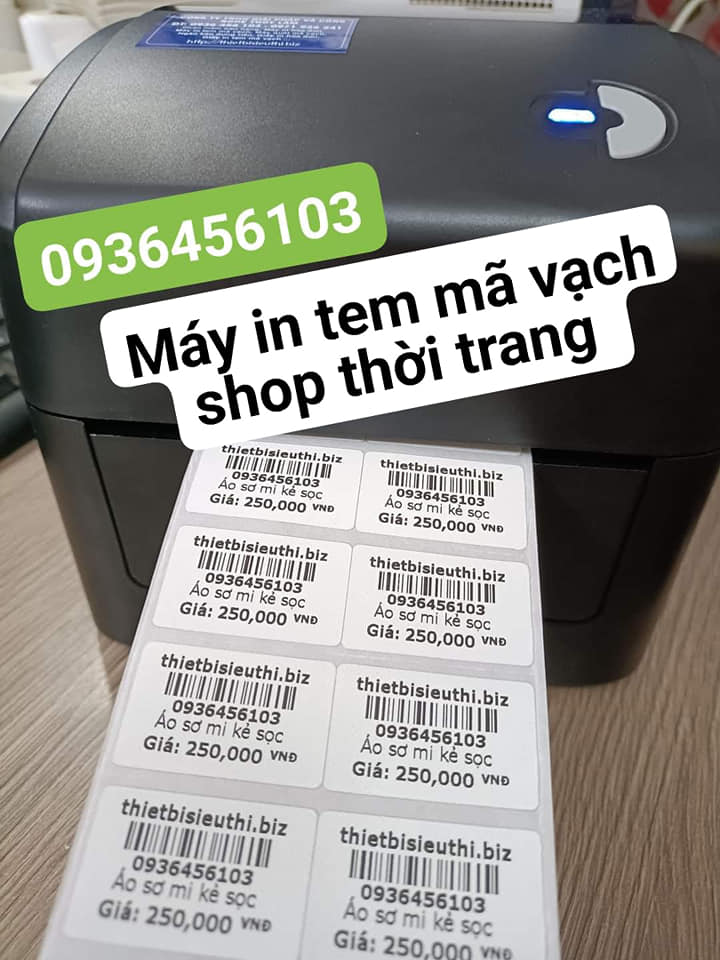Máy in tem mã vạch Xprinter XP-420B - Hàng nhập khẩu