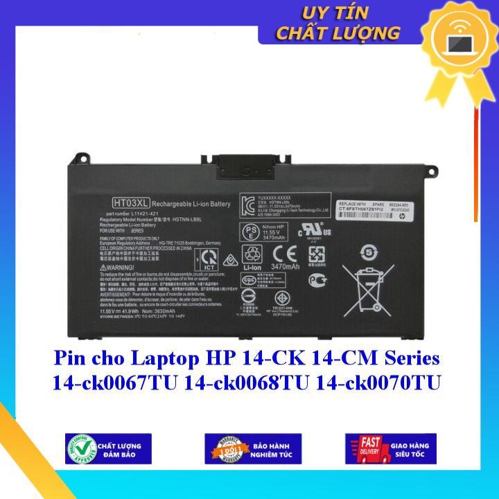 Pin cho Laptop HP 14-CK 14-CM Series 14-ck0067TU 14-ck0068TU 14-ck0070TU - Hàng Nhập Khẩu New Seal