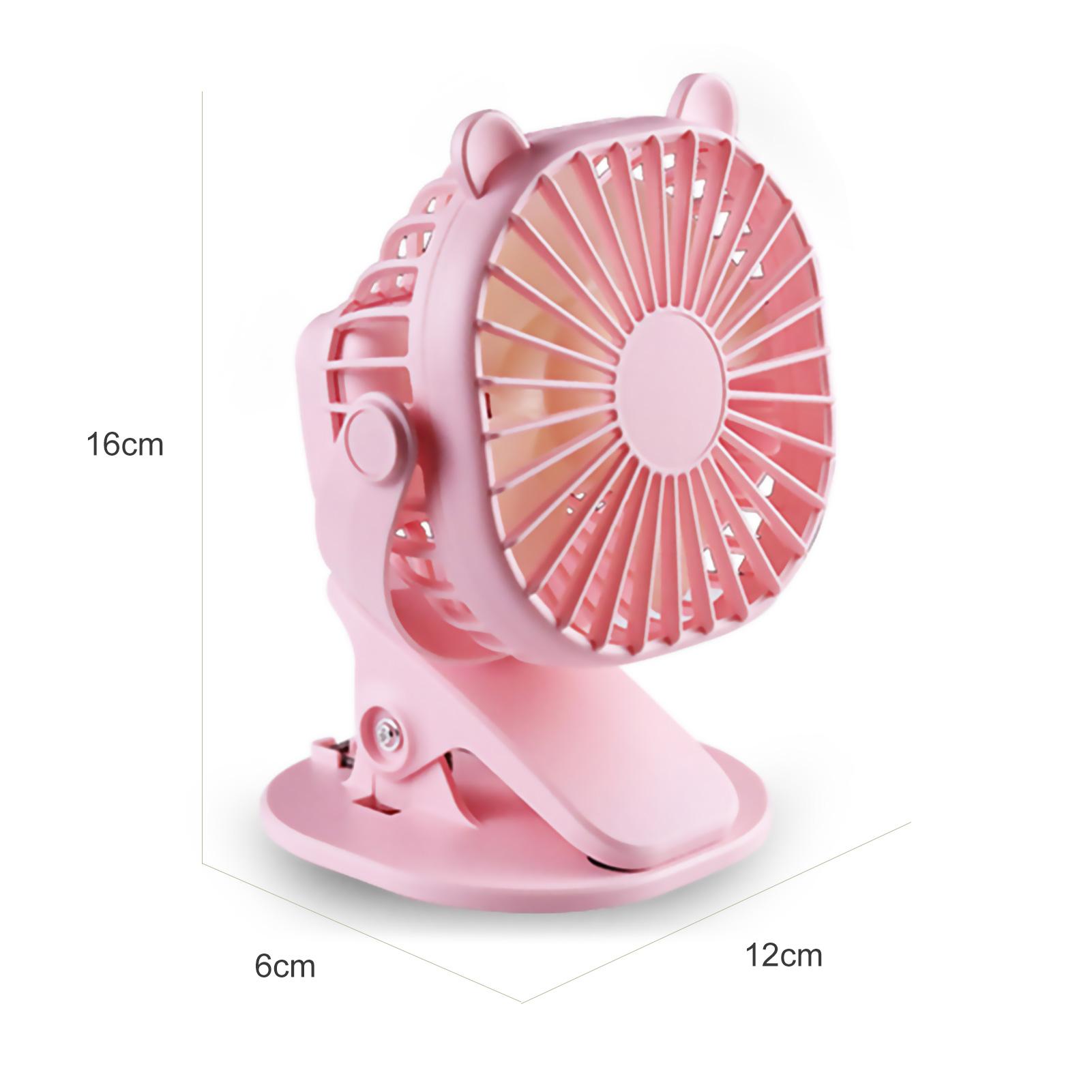 Quạt Sạc Pin Tích Điện Để Bàn, Tốc Độ Gió Cực Mạnh xoay 360 độ
