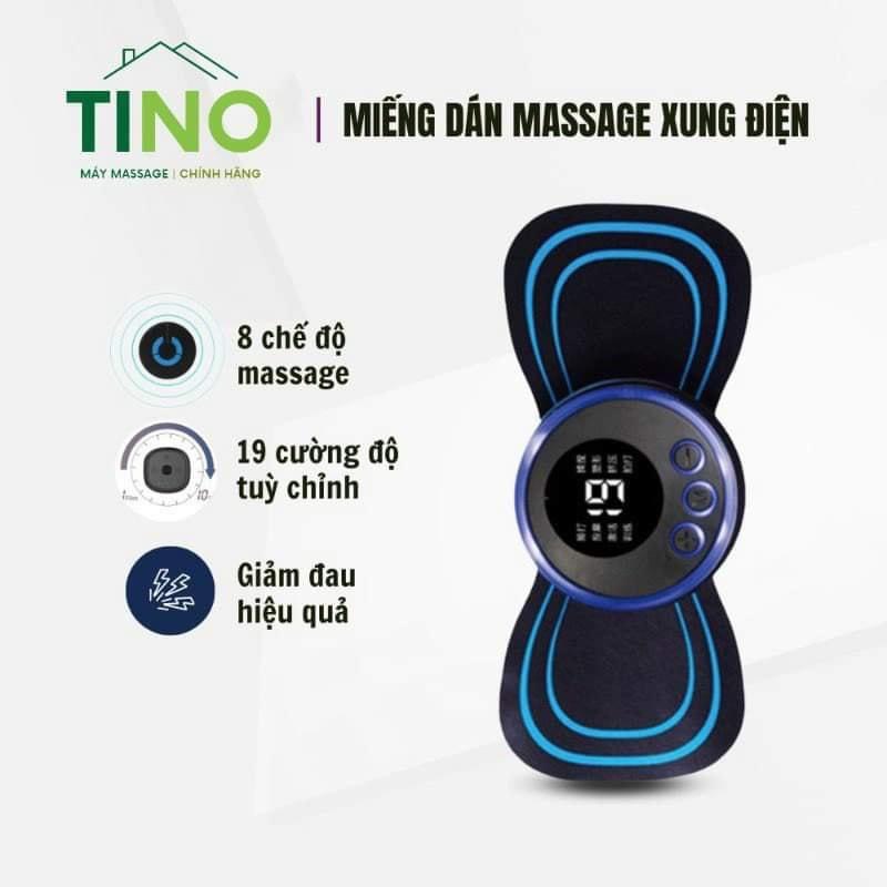 MÁY MASSAGE VAI GÁY VÀ TOÀN THÂN MINI XUNG ĐIỆN EMS SIÊU TIỆN LỢI