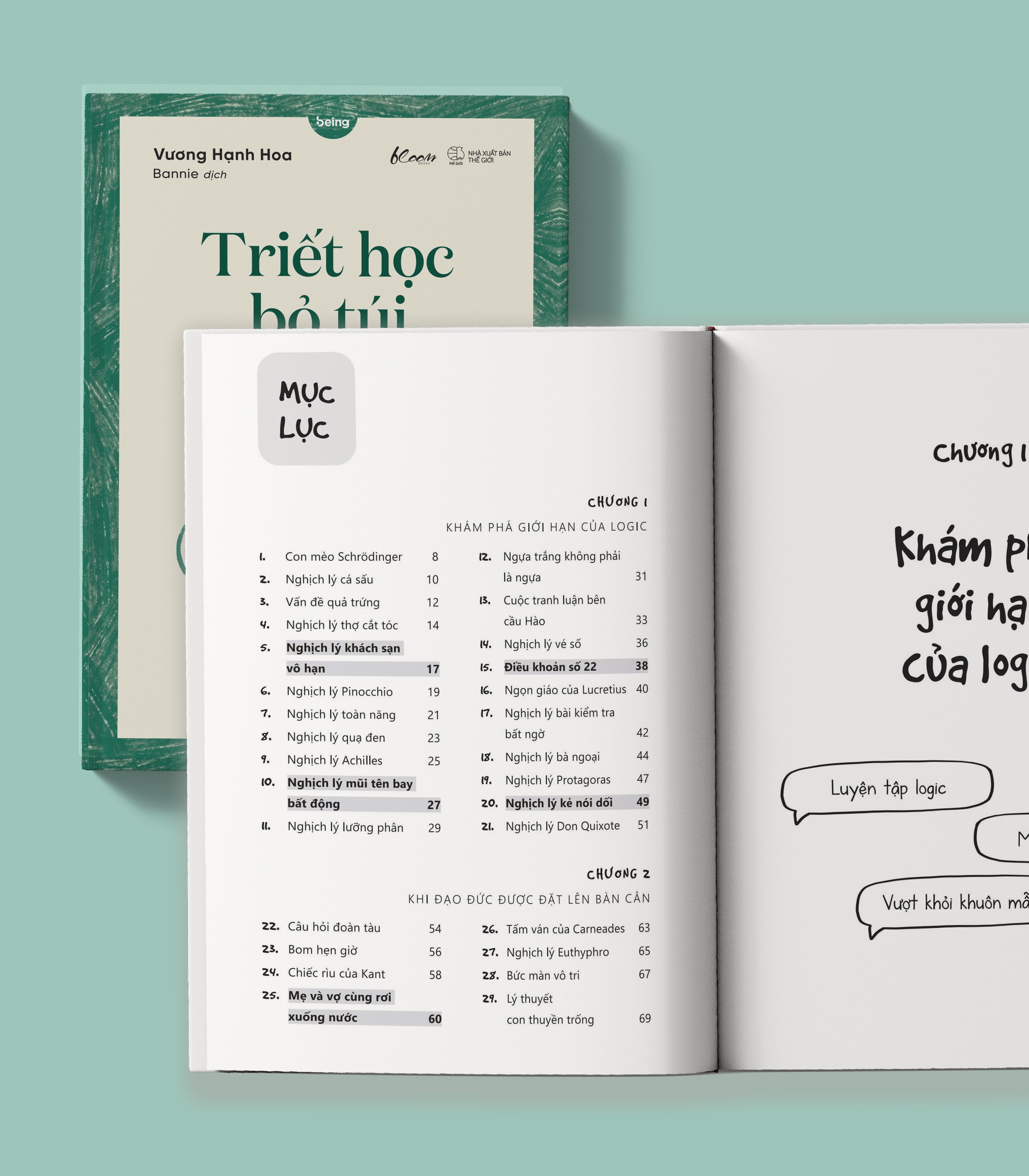 Sách Triết học bỏ túi - Khám phá giới hạn logic bằng 100 nghịch lý triết học