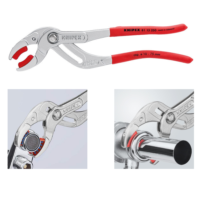 Kìm KNIPEX Mở Ống SIPHON - 81 13 250