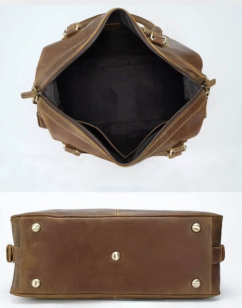 TÚI DU LỊCH DA BÒ SÁP CAO CẤP TX003