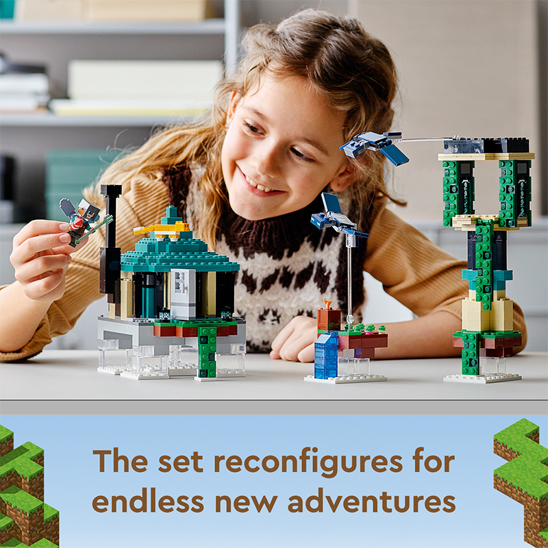 LEGO Minecraft 21173 Tòa Tháp Chọc Trời (565 chi tiết)