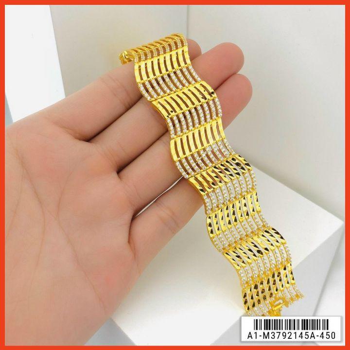 Lắc Tay Nữ Kiểu Sóng Nước Nhẹ Nhàng Thanh Khiết