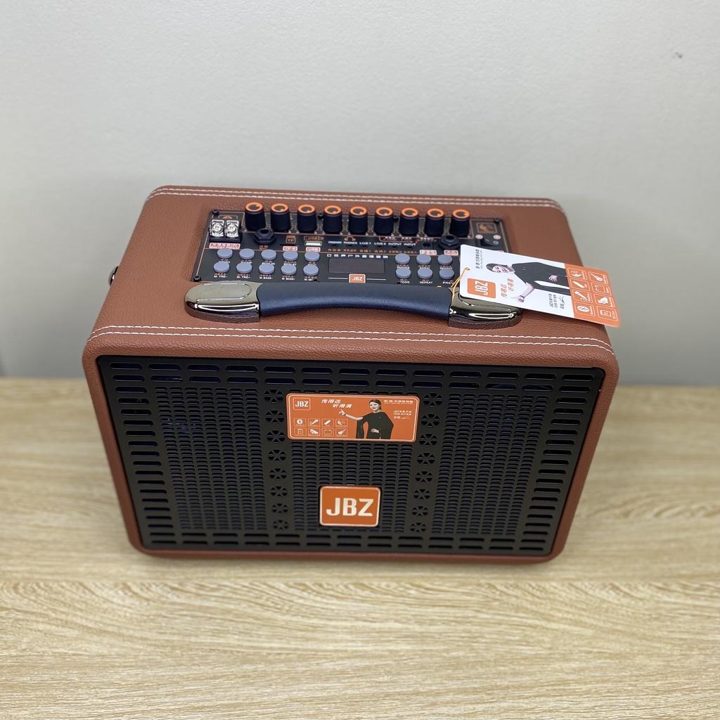 Loa karaoke bluetooth JBZ J06-6 tặng 2 micro không dây