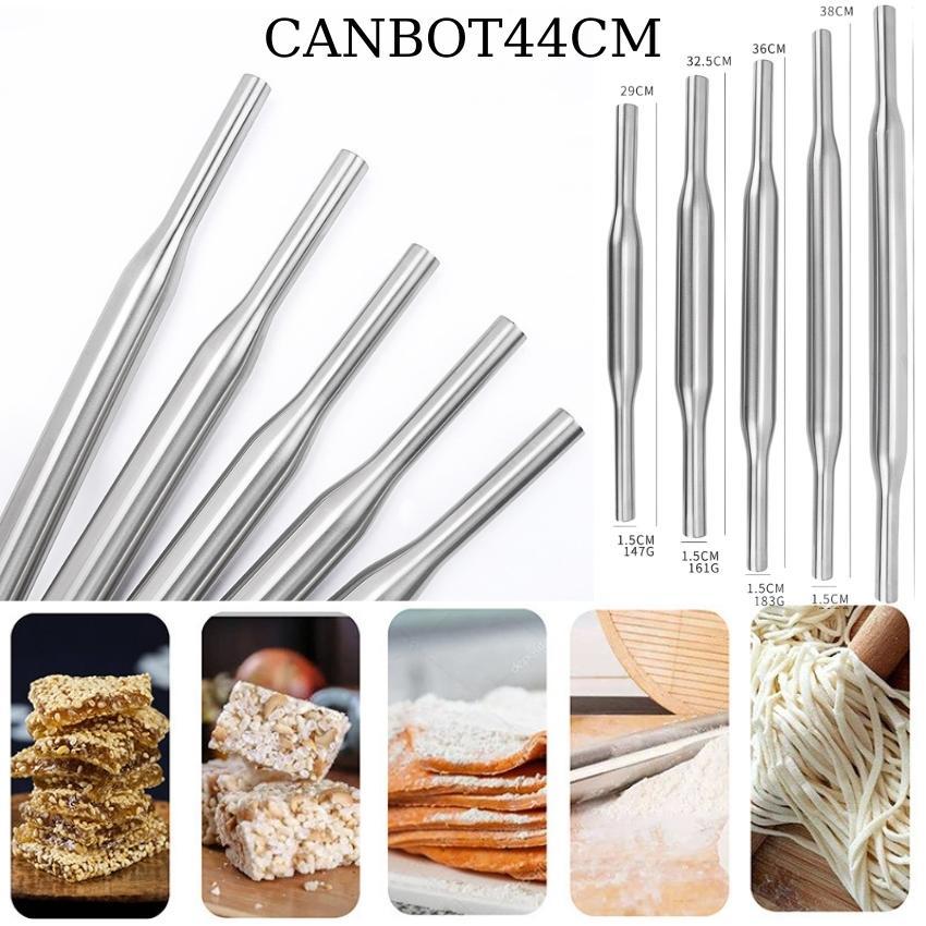 Cán bột PIZZA INOX dài 44 cm - CANBOT44CM