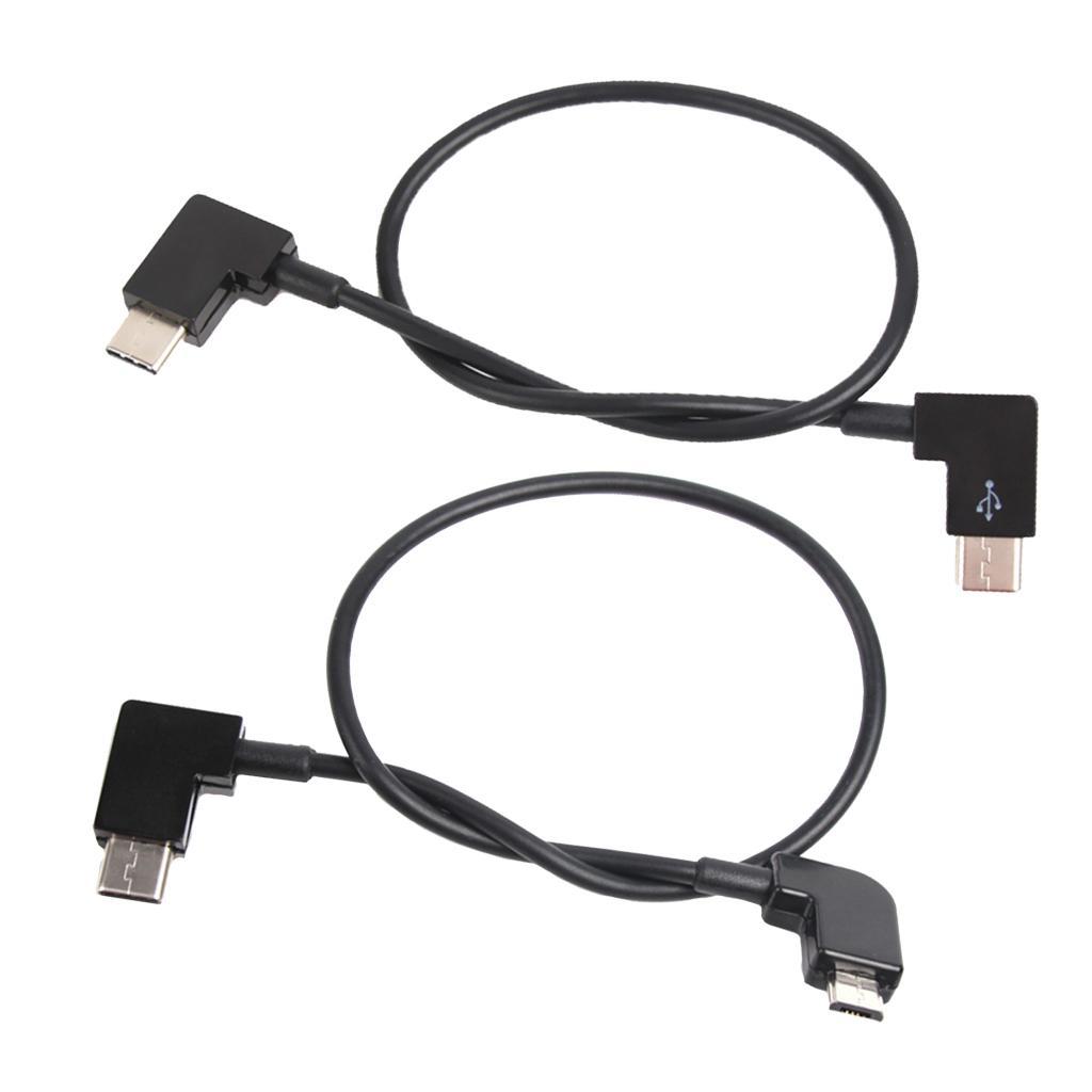 USB C Extension Cable,  Cable Data Transfer Line to Micro USB Cable