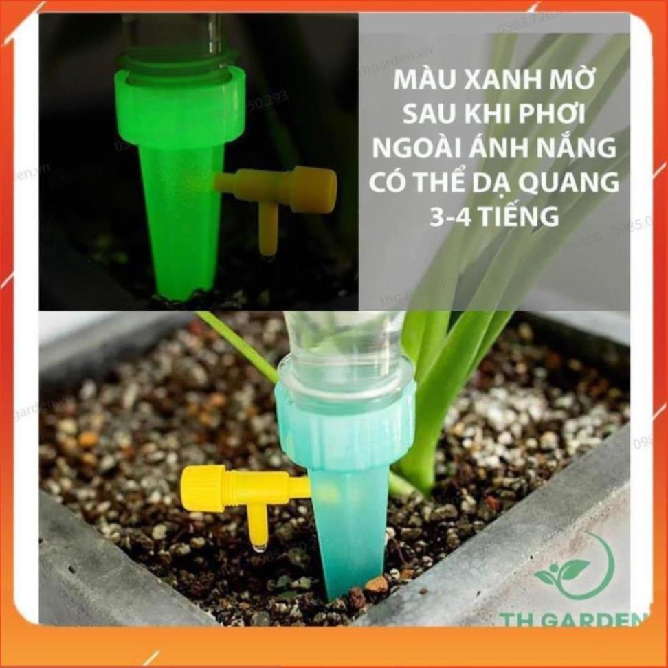 12 VÒI TƯỚI NƯỚC NHỎ GIỌT CHẢY CHẬM TỰ ĐỘNG - Lắp vừa nhiều mẫu chai 208801-1 (lavie, trà xanh 0 độ...)