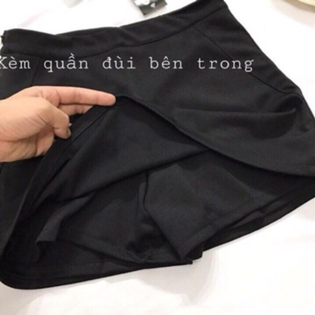 Chân váy chữ A 2 túi thời trang, tiện dụng