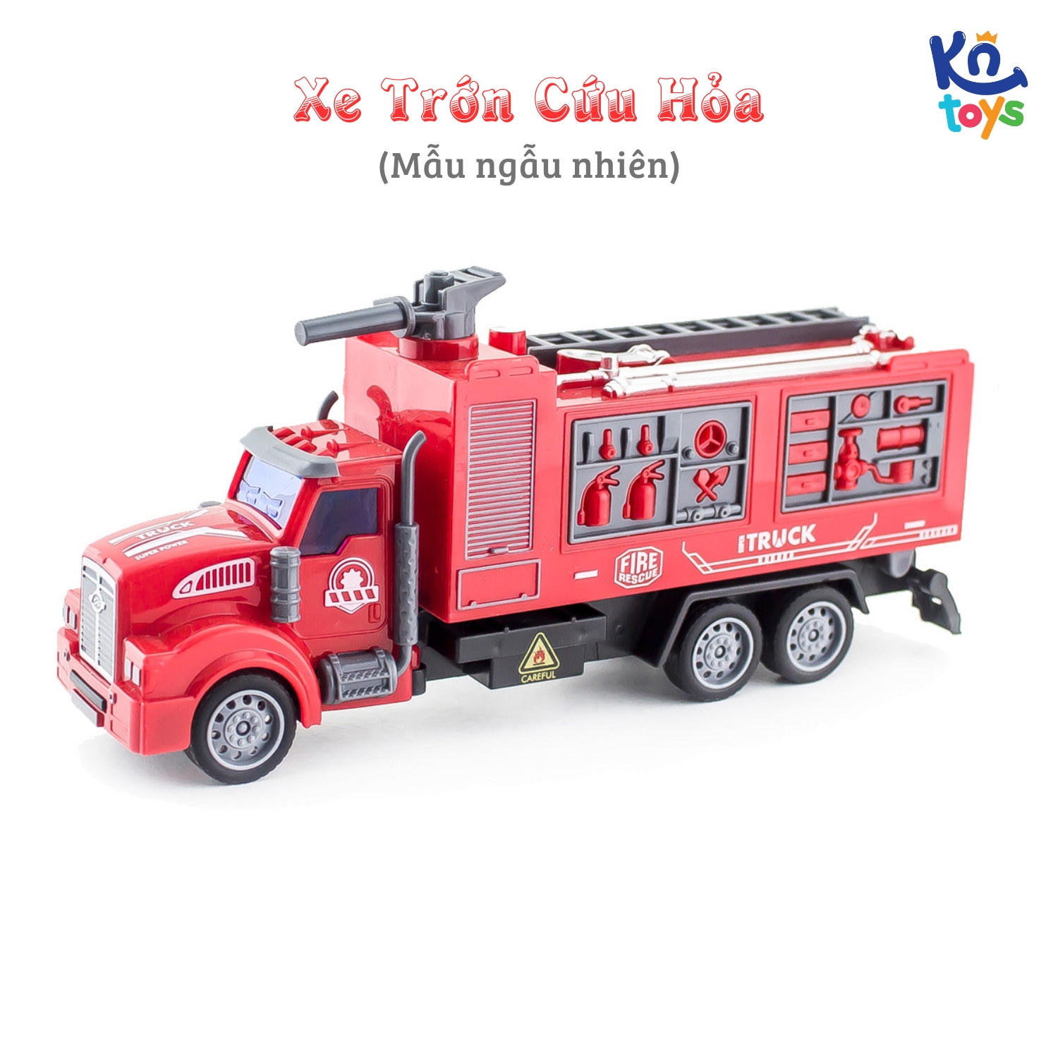 Đồ Chơi Mô Hình Tỷ Lệ 1:48 SINO314-1 – Xe Trớn Cứu Hỏa KN TOYS (Mẫu Ngẫu Nhiên)