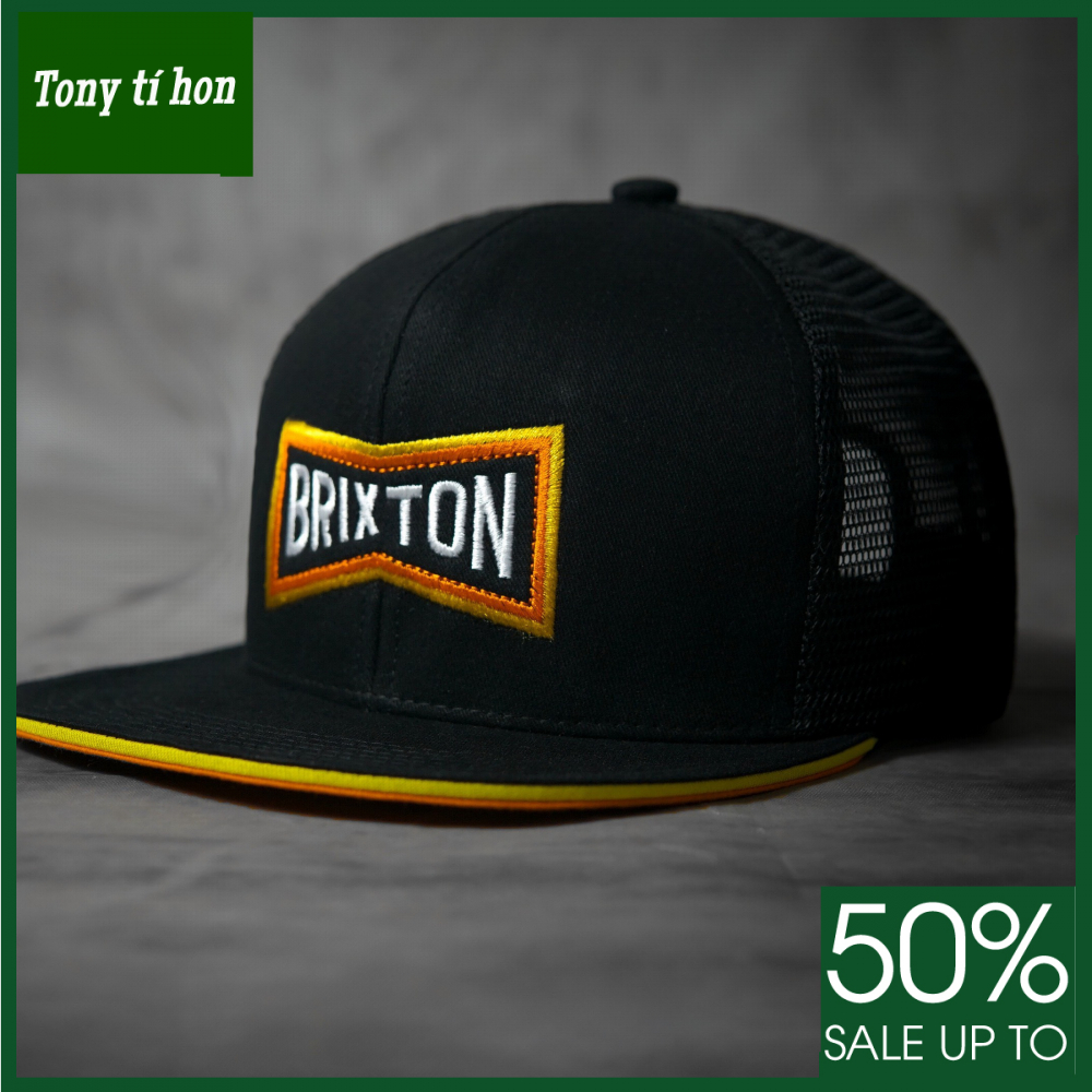 Tony tí hon -  Mũ/nón kết lưỡi trai Snapback bít đuôi đỏ trắng thời trang nam nữ cao cấp