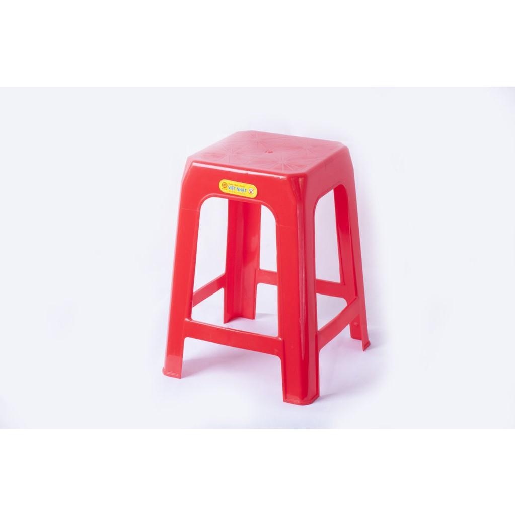Ghế nhựa cao vuông Việt Nhật
