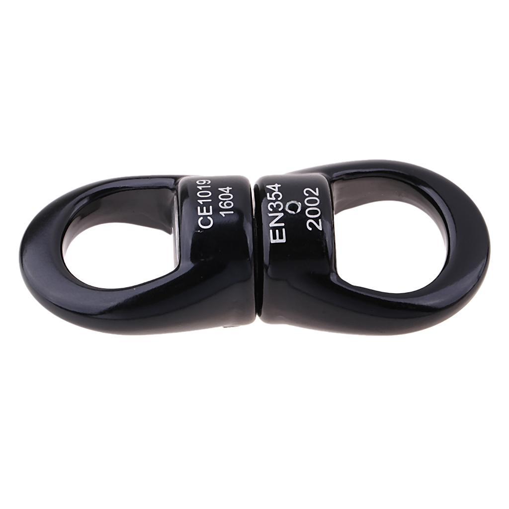 2pcs Swing Swivel, 30 KN Pulley, Rotational Device Hanging Accessory for Tree Swing, Aerial Dance, Hammock Chairs