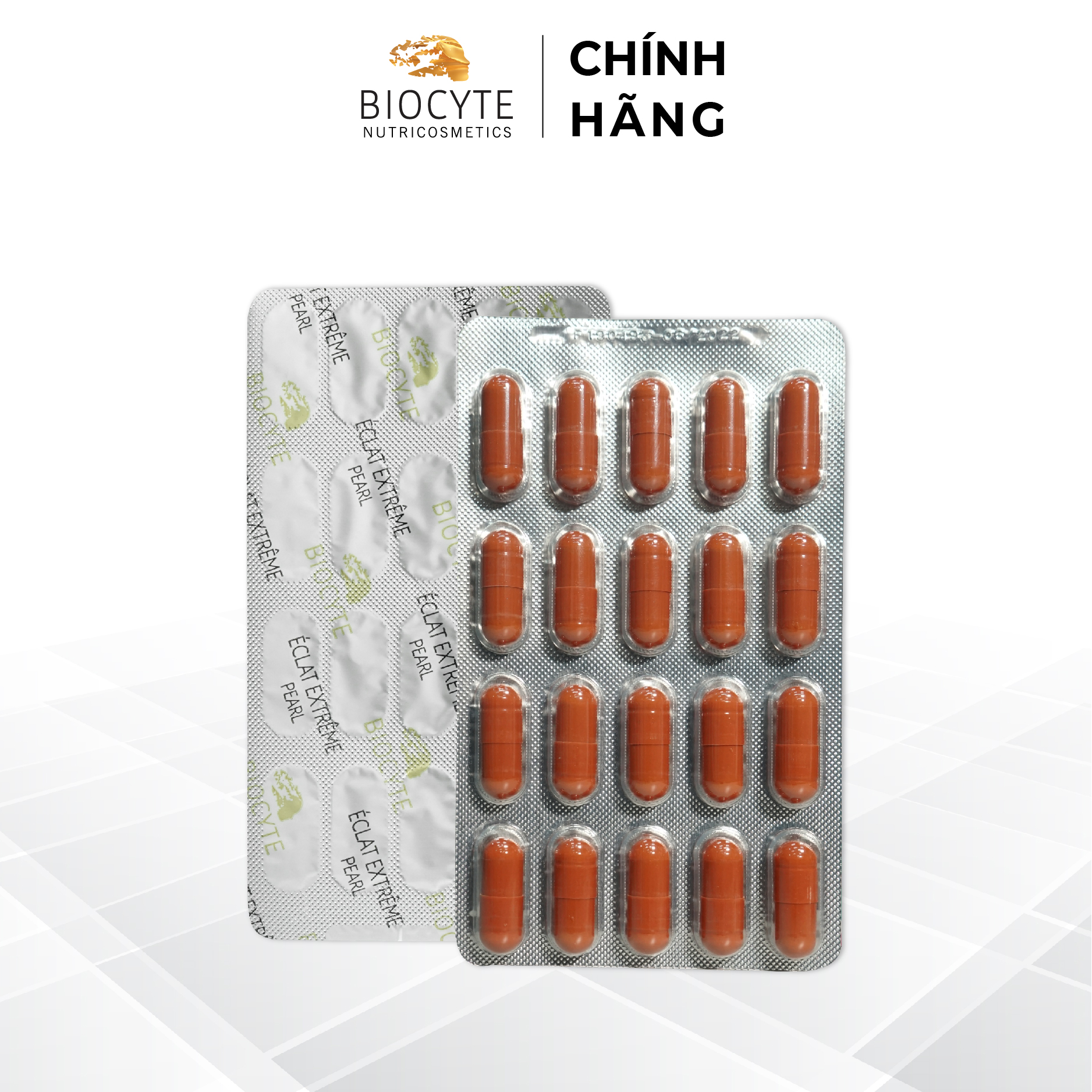 B01 Viên uống giảm nám, trắng da, chống nắng - BOC Éclat Extrême Pearl 40 viên