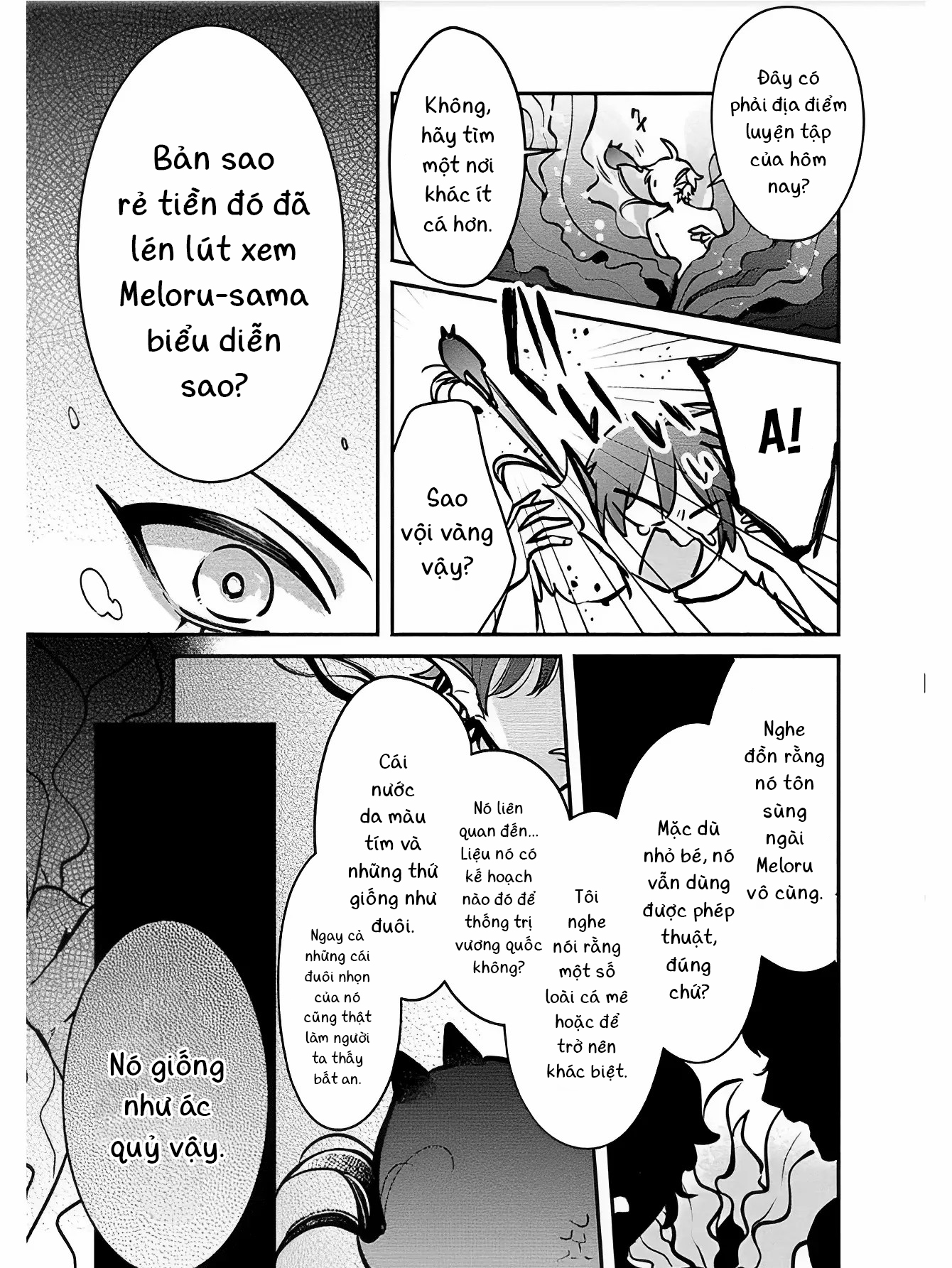 tiên cá, hoàng tử và mendako chapter 1 15