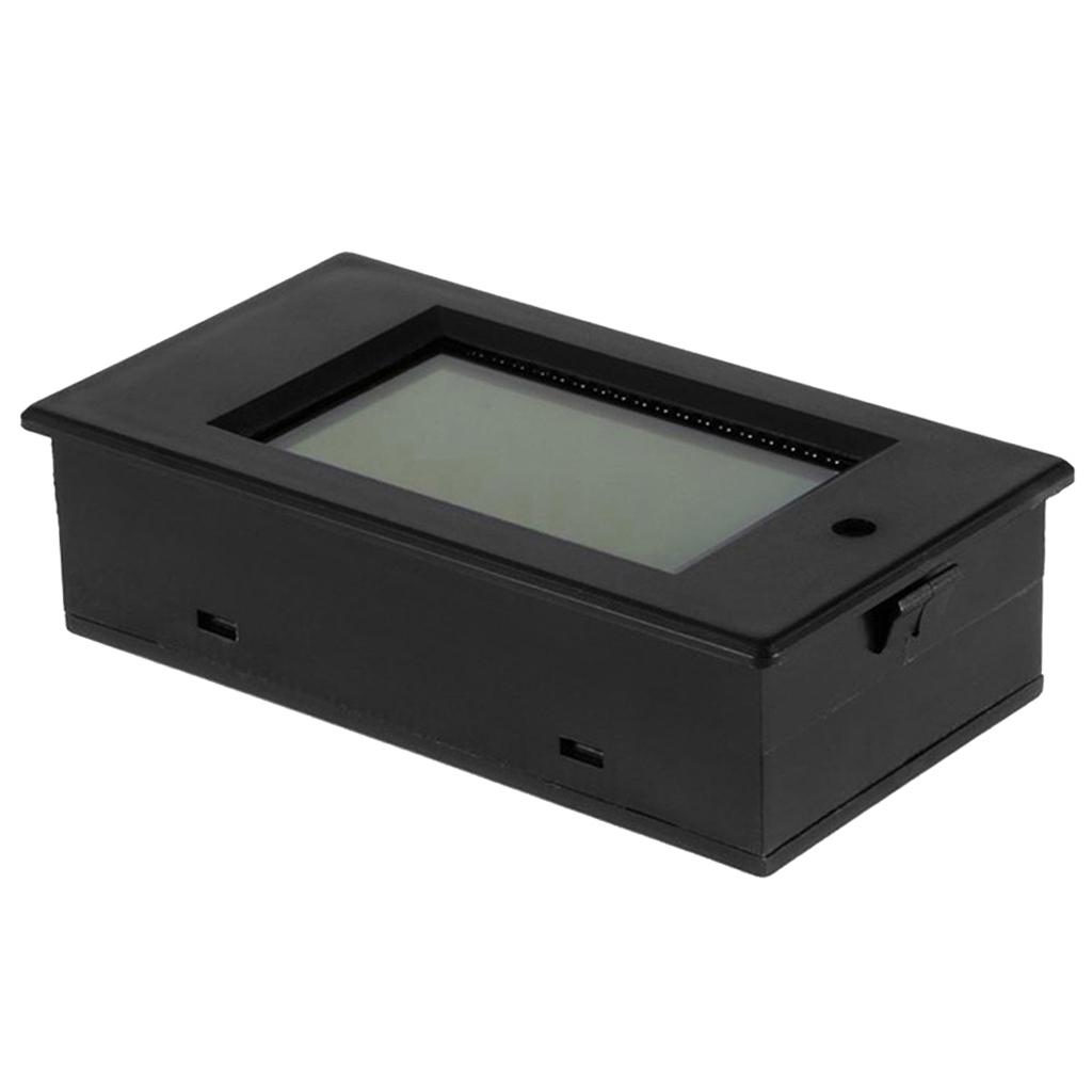 20A DC MÀN HÌNH LCD Kỹ Thuật Số, Điện Công Suất W KWh Đo Ampe Kế Vôn Kế