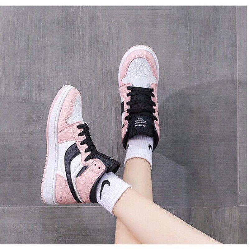 Giày nữ sneaker jd cổ cao