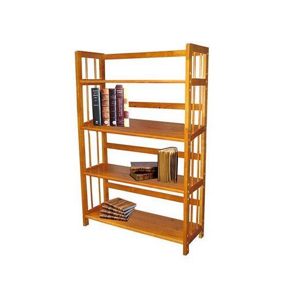 Kệ Sách 4 Tầng - Nâu