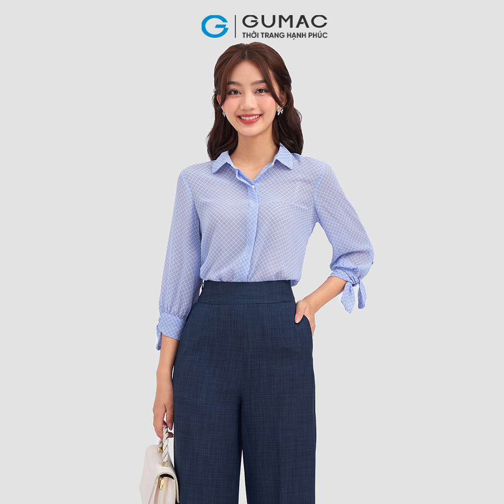 Quần ống rộng thời trang GUMAC QC11002