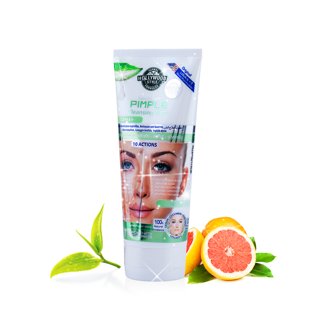 Gel rửa mặt làm sạch và giảm mụn Extra Strength Pimple Cleansing Wash