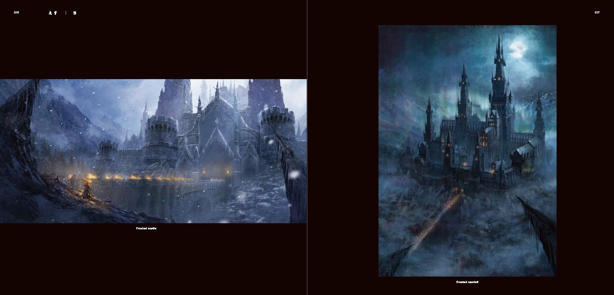 Mysterious Scenes From A Dark Fantasy World Background Illustrations And Scenes By Up-and-coming Creators (Japanese Edition)