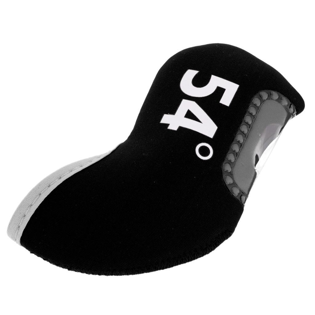2-6pack Golf Club Iron Putter Headcover Head Cover Protector 54 Degree Black