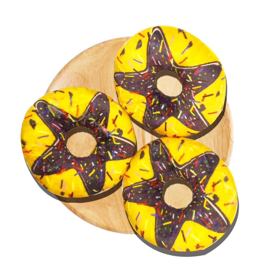 Bánh donut bằng vải kèm lục lạc Pipovietnam