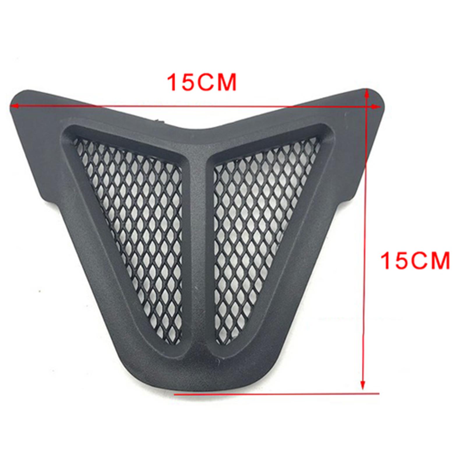 Front Fairing Air Intake Cover for Yamaha R15 V3 YZFR15 R15V3 Black