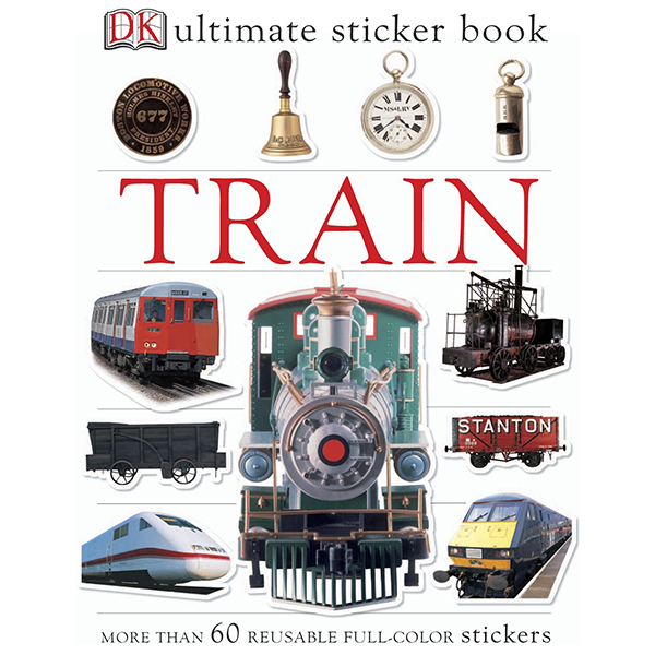 Ultimate Sticker Book Train