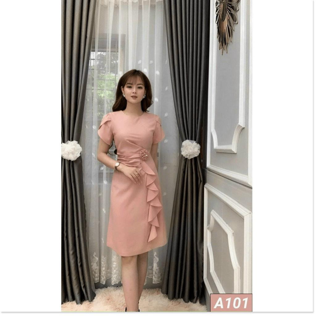 ĐẦM VÁY UMI,CHẤT LIỆU THOÁNG MÁT,RIÊNG MÀU HỒNG VÃI SILK NHẸ THỜI TRANG MỚI KME