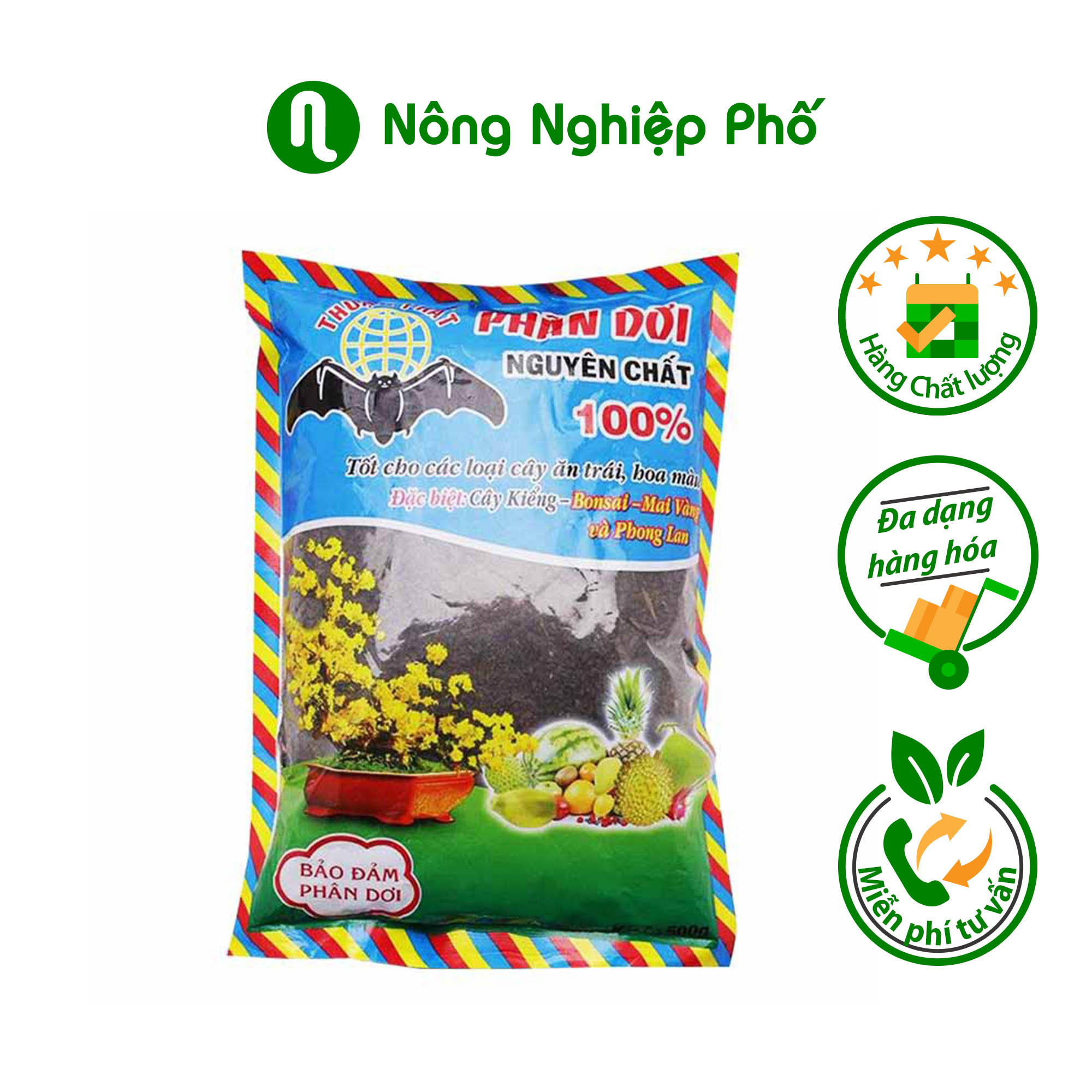 Phân dơi nguyên chất - Gói 500g