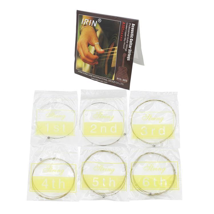 6 x guitar strings acoustic guitar strings strings for acoustic guitar