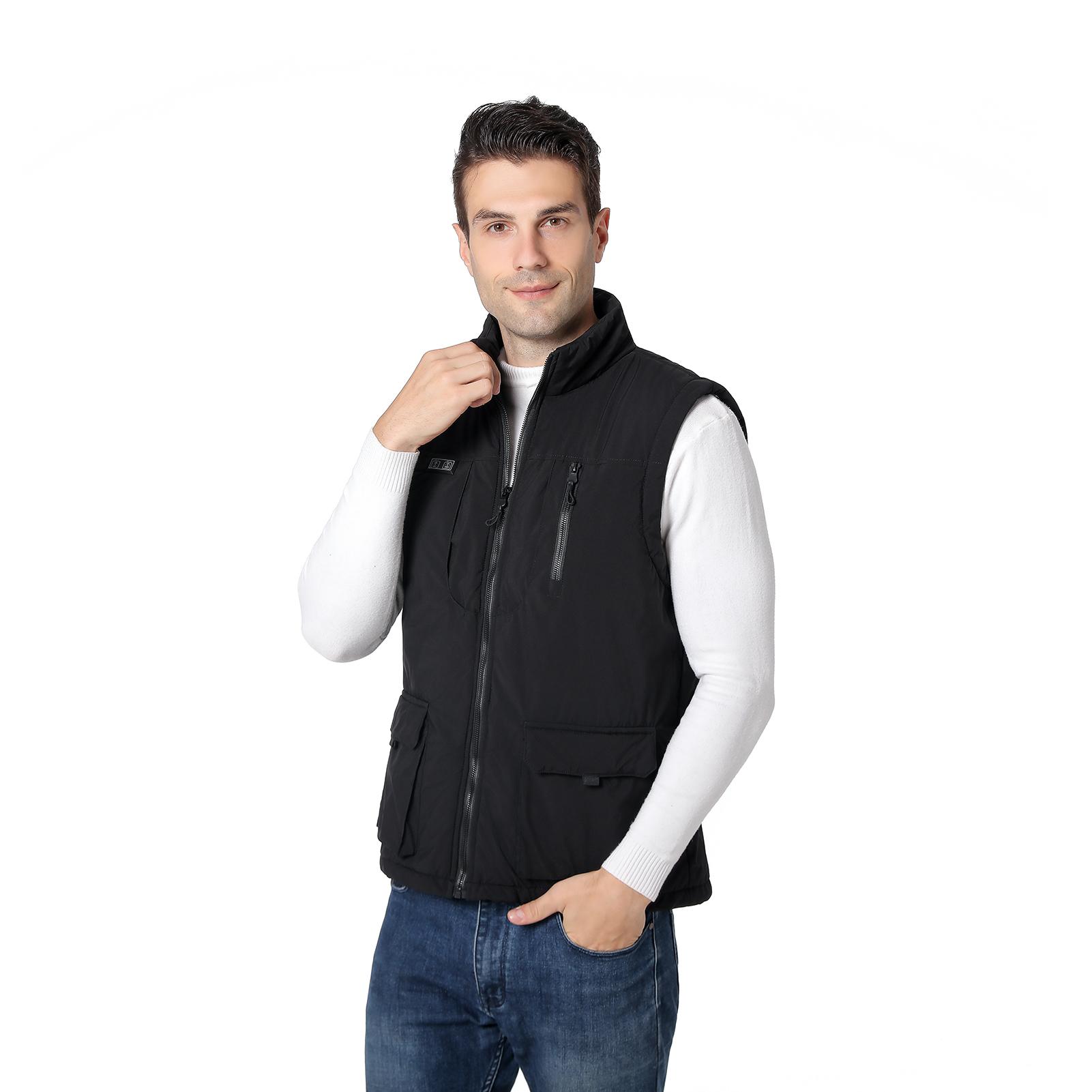 11 Zone Heated Vest for Men Women Outdoor Winter Warm Electric Heating Vest Jacket Clothing