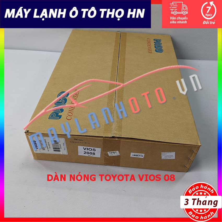 Dàn nóng Toyota Vios 2008 Hàng xịn Thái Lan