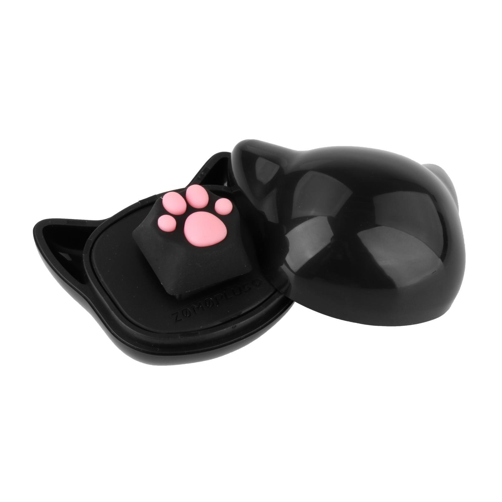 2pcs Customized ABS Silicone Kitty Paw Cat Paws Pad Keyboard Key Caps