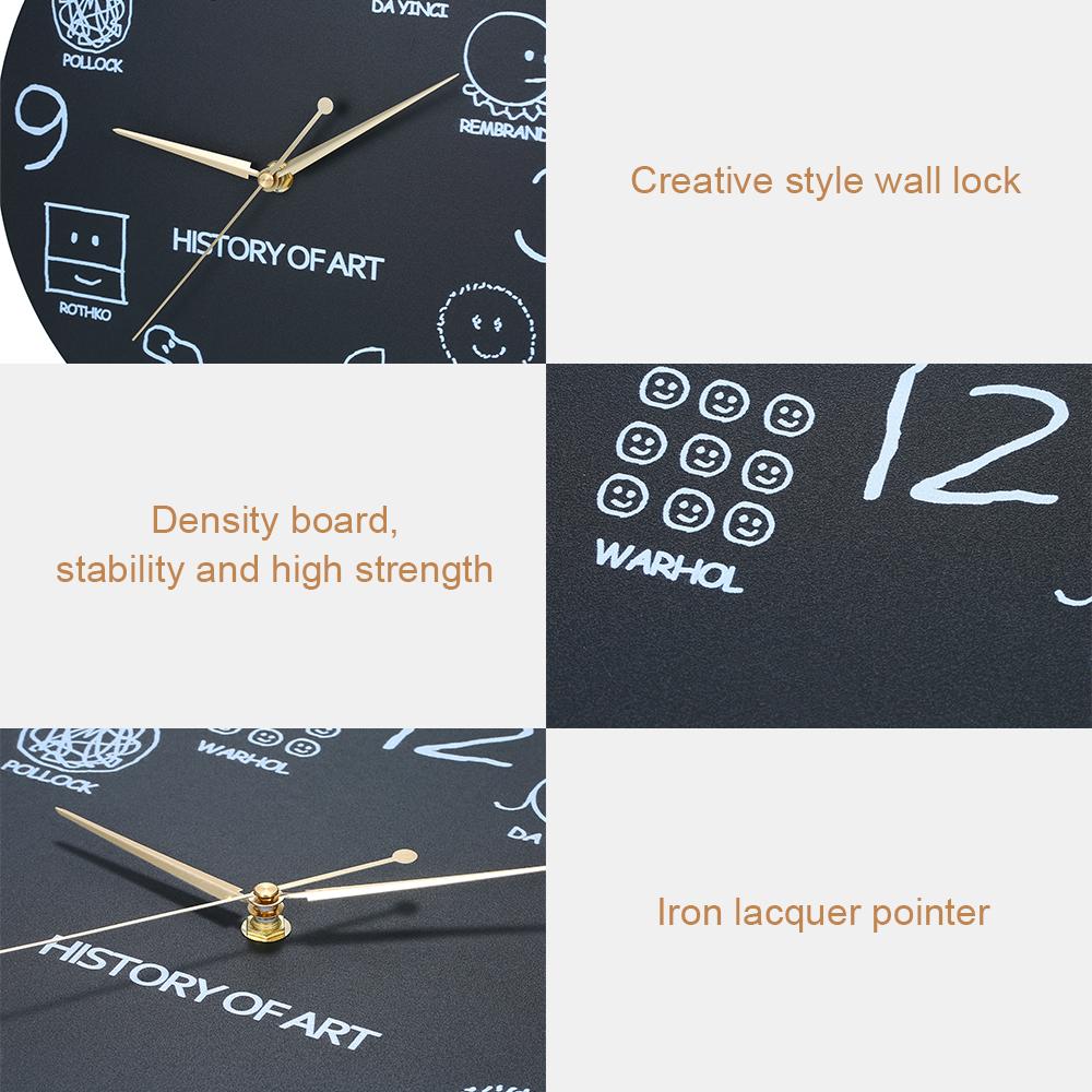 Đồng Hồ Treo Tường Dùng Pin