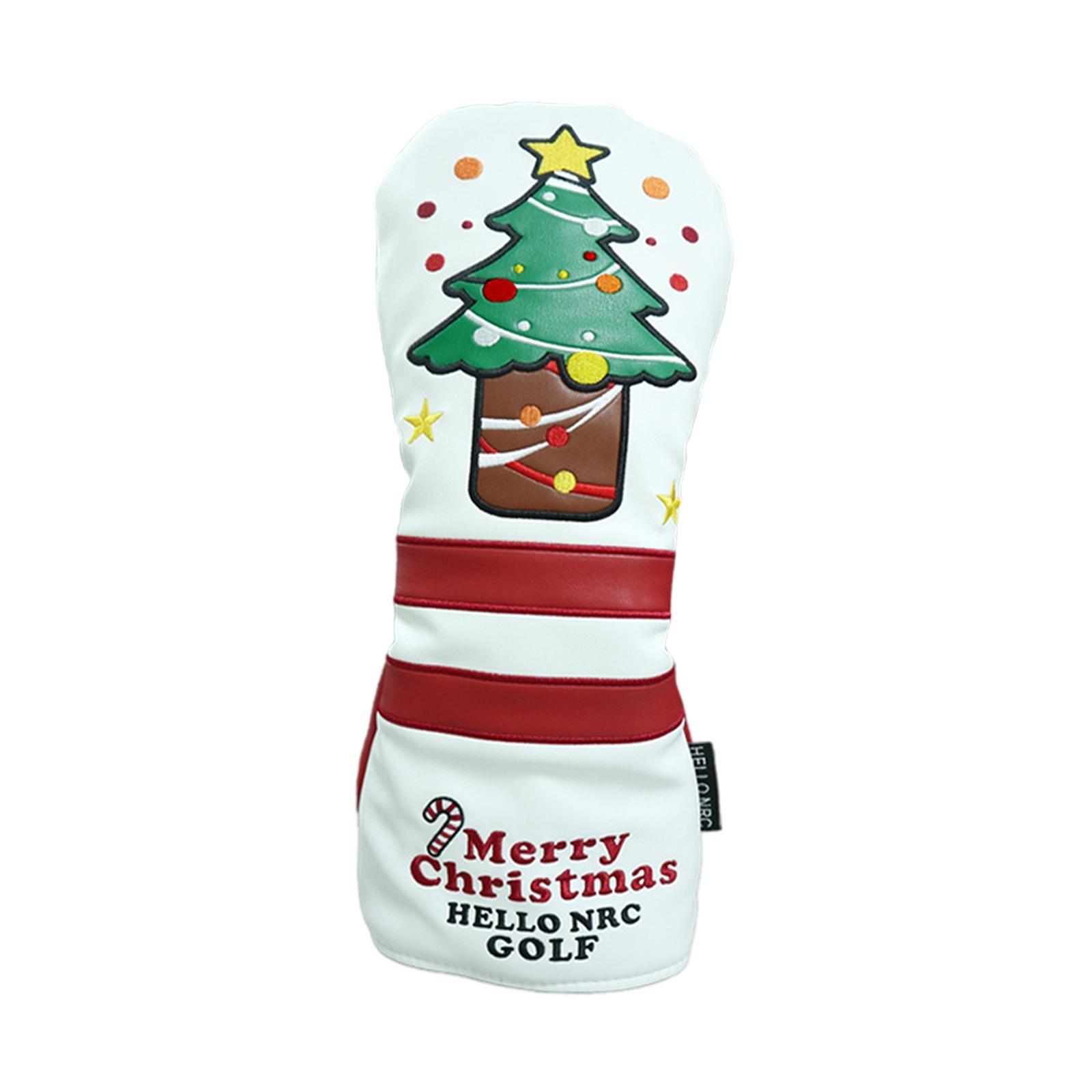 Golf Club Fairway Wood Headcover PU Leather Head Covers Protector